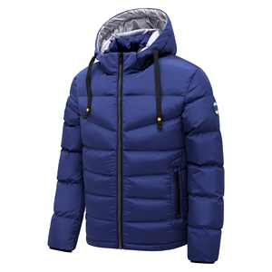 Men Fashion New Design Winter Puffer Shiny Jacket <b>Warm</b> Stand Collar <b>Waterproof</b> Windproof - Product Image 4