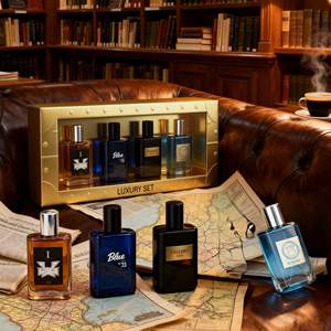 Set de Regalo de 4 Perfumes para Hombre, 0.68oz Cada Uno, Aroma Frutal de Larga Duración para Fiestas y Citas - Product Image 3