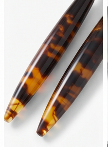 Ensemble de couverts en acier inoxydable poli or de luxe avec manche en résine, parfait pour les mariages et les dîners en restaurant - Product Image 2