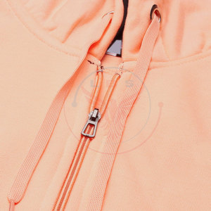 Sweat-shirts à capuche zippés pour femmes grandes tailles, légers, en molleton 100% coton, respirants, coupe-vent, confortables, pour un usage décontracté - Product Image 6
