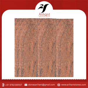 Dalles de granit rouge premium, pierre naturelle pour comptoirs de cuisine, meubles de salle de bain, revêtements de sol et murs. - Product Image 6