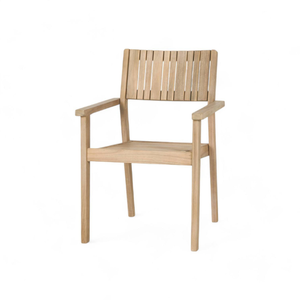 Table à manger carrée en teck au design minimaliste pour la maison et le jardin, meubles de salon et d'extérieur, durable et écologique - Product Image 4