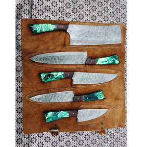 Juego de Cuchillos de Cocina Premium LEGACY BLADES de 5 Piezas, Ambidiestros, de Acero de Damasco Sostenible, para Carne, Frutas y Verduras - Uso Profesional - Product Image 4
