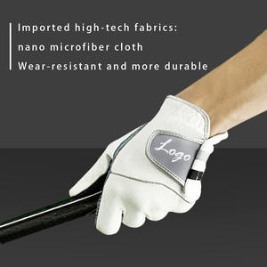 ถุงมือกอล์ฟสำหรับผู้ชาย กันลื่น ระบายอากาศได้ดี นุ่ม ซักได้ สวมมือซ้าย ฝ่ามือสีน้ำเงินเข้ม - Product Image 5