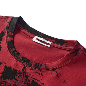 Camiseta de sublimación blanca y negra barata de alta calidad, 100% poliéster, camisetas para hombre con impresión para hombres. - Product Image 6