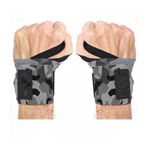 Muñequeras Deportivas Personalizadas al por Mayor con Logotipo, Precio de Fábrica, Ajustables, para Levantamiento de Pesas, Soporte para Manos y Muñecas - Product Image 1