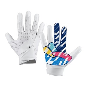 Guantes de Fútbol Americano 2026 para Receptor, Equipo Deportivo de Alta Calidad, Protección de Palma Sublimada, Transpirables, Ligeros, Dedos Completos - Product Image 1
