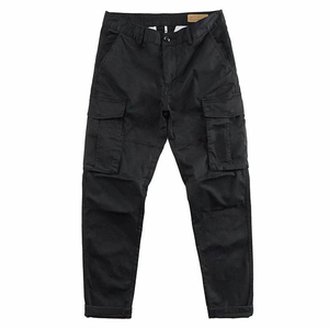 Proveedor de Pantalones Cargo de Algodón Twill de Primera Calidad para Hombre, Corte Ajustado, con Bolsillos Laterales - Product Image 2