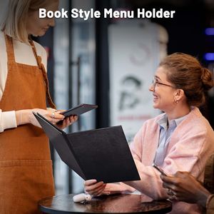 10 Pezzi Copertine per Menu 8.5x14 Pollici, Attrezzatura Essenziale per Ristoranti e Servizi Alberghieri - Product Image 2