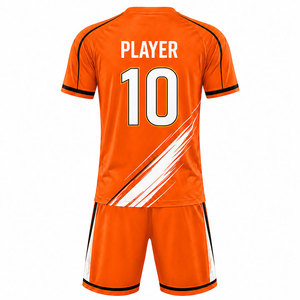 ชุดยูนิฟอร์มฟุตบอลระดับเอลีท ชุดเสื้อและกางเกงขาสั้นสุดเท่ ผ้าเนื้อบางเบา ระบายอากาศได้ดีเพื่อความสบายสูงสุด - Product Image 3