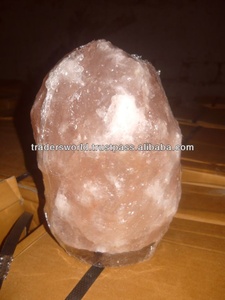 โคมไฟหินเกลือหิมาลัยแกะสลักด้วยมือรูปทรงธรรมชาติสำหรับตกแต่งบ้าน - Product Image 5