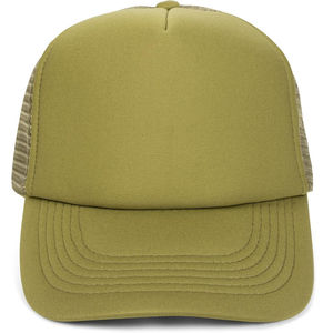 Casquette Trucker 5 Panneaux en Mousse Vert Olive avec Logo Personnalisé, Réglable et Respirante – Vente en Gros pour Fournisseurs en Vrac (USA, UK, UE) - Product Image 1