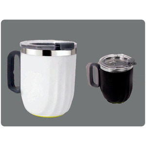 Personalized Steel <b>Mug</b>-Promotional Office Product with Printing for Thanksgiving & Halloween - Product Image 1