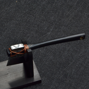Couteau à pizza portable mini micro AX EDC à dos plat, lame en acier forgé 9, manche en bois, qualité industrielle, pendentif décoratif - Product Image 6