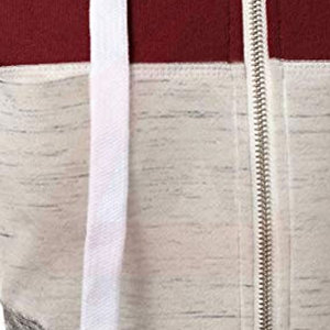 Sudaderas con capucha y cremallera de 400g de la mejor calidad, teñidas, para mujer, diseño único, a la moda, transpirables. - Product Image 4