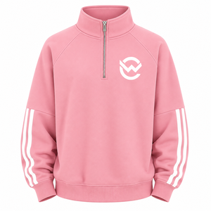 Quarter Zip Unisex Streetwear Vintage Turtleneck Pullover 100 Cotton Fleece Lined Half Zip <b>Jumper</b> Top Selling C Waterproof - Product Image 4