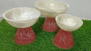 Elegante Frutero Moderno de Resina Hecho a Mano, Libre de BPA, Ecológico, de Primera Calidad, para Servir Ensaladas en Bodas - Product Image 6