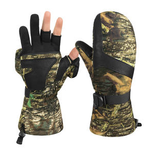 Guantes de caza personalizados de poliéster y spandex, transpirables, con control de agarre en la palma, fabricante de guantes de caza. - Product Image 6