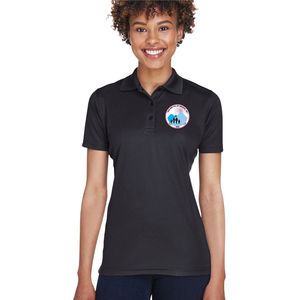 เสื้อโปโลพรีเมียม Jack and Jill สำหรับผู้หญิง ปักลายตามสั่ง แขนสั้น คอปก เสื้อยืดลำลองทันสมัย - Product Image 2