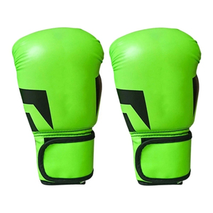 Gants de boxe en cuir de qualité supérieure à prix d'usine avec sangle de poignet réglable, logo personnalisable, gants de kickboxing unisexes - Product Image 5
