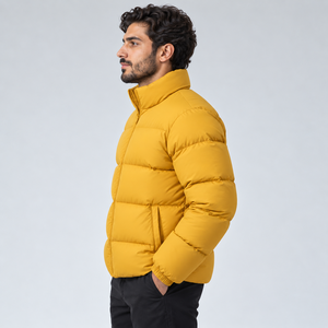 Abrigos acolchados para hombre diseñados con relleno ligero, materiales duraderos y estilo versátil para minoristas y comercios de ropa. - Product Image 4