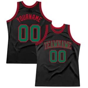Camiseta de Baloncesto Personalizada con Rayas Blancas y Rojas, Nombre del Equipo 00, Impresión por Transferencia de Calor, Cuello Redondo, Unisex, Transpirable, 100% - Product Image 5