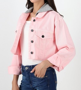 Women's <b>Denim</b> <b>Jacket</b> for Casual and Street Wear Made with Premium <b>Denim</b> and Comfortable Fit - Product Image 6