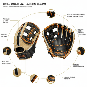 Nouveau Gant de Baseball en Cuir de Qualité Supérieure 2026 – Design Premium, Souple, Durable, pour Entraînement Professionnel et Capture, avec Logo Personnalisable - Product Image 2