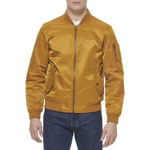 เสื้อแจ็คเก็ตบอมเบอร์ผ้าซาตินเงา พรีเมียมคุณภาพสูง สกรีนโลโก้ตามสั่ง 100% โพลีเอสเตอร์ สำหรับทุกเพศทุกวัย - Product Image 1