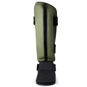 สนับแข้งป้องกันการลื่นพร้อมถุงเท้าแบบยาวพิมพ์โลโก้ได้ ขายส่งราคาถูก สนับแข้งมวยไทย - Product Image 2