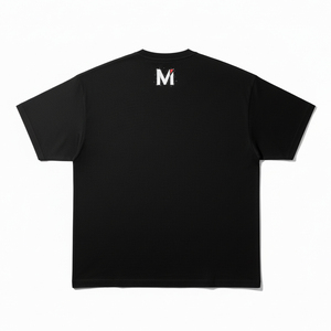 T-shirt imprimé surdimensionné en strass de qualité supérieure, 100 % coton, streetwear pour hommes, logo personnalisé, t-shirt graphique hip-hop - Product Image 3