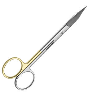 Micro tijeras Goldman Fox de 5 pulgadas para recorte de goma Dental, tijeras de Cirugía de ortodoncia Manual, súper corte para sutura - Product Image 6