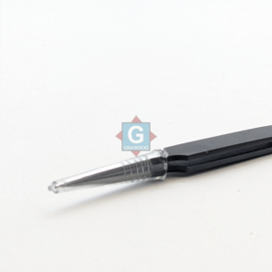Pinces à épiler pour extensions de cils en acier inoxydable 10MM à pointe lisse : Votre outil de beauté indispensable - Product Image 6