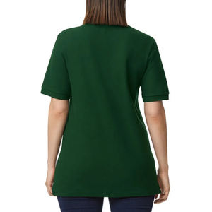 Camiseta Polo de Manga Corta para Hombre, Unisex, Tejido Sólido Antiarrugas, Algodón y Poliéster, Color Sólido, Informal para Adultos, Venta al Por Mayor - Product Image 6