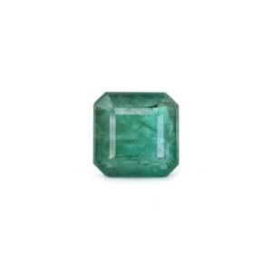 Natural Zambian Emerald 5.4 Carat Loose Gemstone Emerald Cut Green Stone for Fine Jewelry - Product Image 1