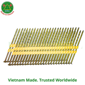 3'' x 0.120 Rust-Resistant Steel Strip <b>Nails</b> From Vietnam Easy-to-Use Screw/Smooth Shank | Clavos en tira plástica - Product Image 4