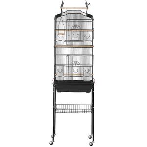 Grande cage à oiseaux en métal de 62 pouces pour calopsittes perroquets maison pour petits oiseaux - Product Image 1