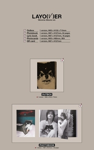 วี (บีทีเอส) - Layover [เวอร์ชั่นอัลบั้มเวอร์เซส] บัตร QR พร้อมโฟโต้การ์ด รุ่นสำหรับผู้ใหญ่ - Product Image 2