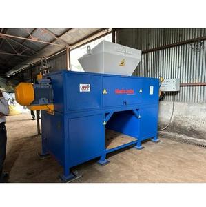 Déchiqueteuse de tôles de toiture haute productivité 1000-2000 kg/h, déchiqueteuse de métaux à double arbre - Product Image 1