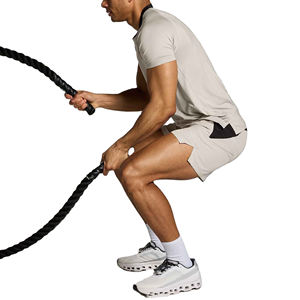 Pantalones cortos deportivos para hombre, de secado rápido, ligeros, con bolsillos con cremallera, ideales para correr y hacer ejercicio. - Product Image 2