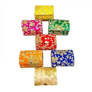 Embroidery <b>Gift</b> <b>Box</b> Budget Friendly Decorative Storage <b>Box</b> for <b>Wedding</b> <b>Gifts</b> Jewelry and Festive Use - Product Image 5
