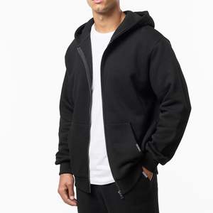 Nouvel ensemble de survêtement pour homme : sweat à capuche noir coupe décontractée et pantalon de jogging droit en coton respirant - Product Image 3