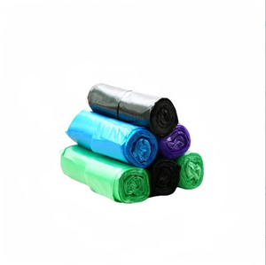 Sacs en plastique personnalisables en gros pour restaurants, sacs cadeaux, sacs en PE, HDPE, LDPE thermoscellables avec poignée, plusieurs tailles, couleurs et logos - Product Image 1