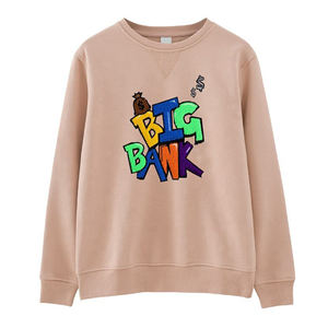 Sweat-shirts personnalisés OEM en molleton de coton épais avec logo brodé en chenille et imprimé animal vintage - Product Image 6