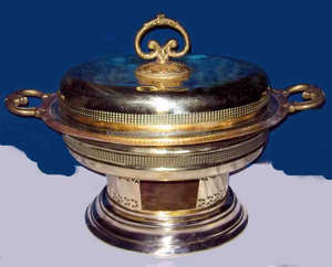 Buffet Dishes Culinary Dishes Copper Food Server Catering Supplies - Product Image 6