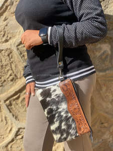 Bolso de mano de cuero de piel con herramientas, carteras, bolso de mano de cuero atractivo, bolso diseñado para mujer - Product Image 3