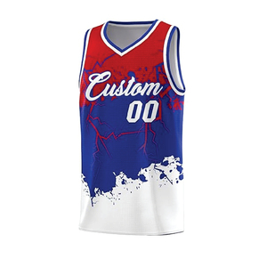 Maillot de basketball en polyester maillé vierge pour équipe, personnalisable avec logo imprimé par sublimation, ensemble uniforme de basketball en gros - Product Image 2