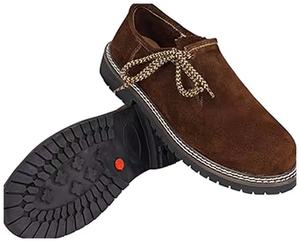 Chaussures décontractées pour hommes en cuir véritable marron de qualité supérieure, légères et confortables, à lacets, pour la marche quotidienne - Product Image 1