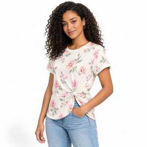 Camiseta para Mujer con Material Cómodo, Ligero y de Alto Rendimiento, Ajuste Flexible para un Estilo Casual Moderno y Uso Diario - Product Image 4
