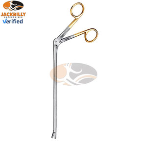 JACKBILLY Schlesinger Rongeur à disques intervertébraux en acier inoxydable de 9 pouces, 3x10mm, instrument chirurgical à mâchoires dentées - Product Image 2